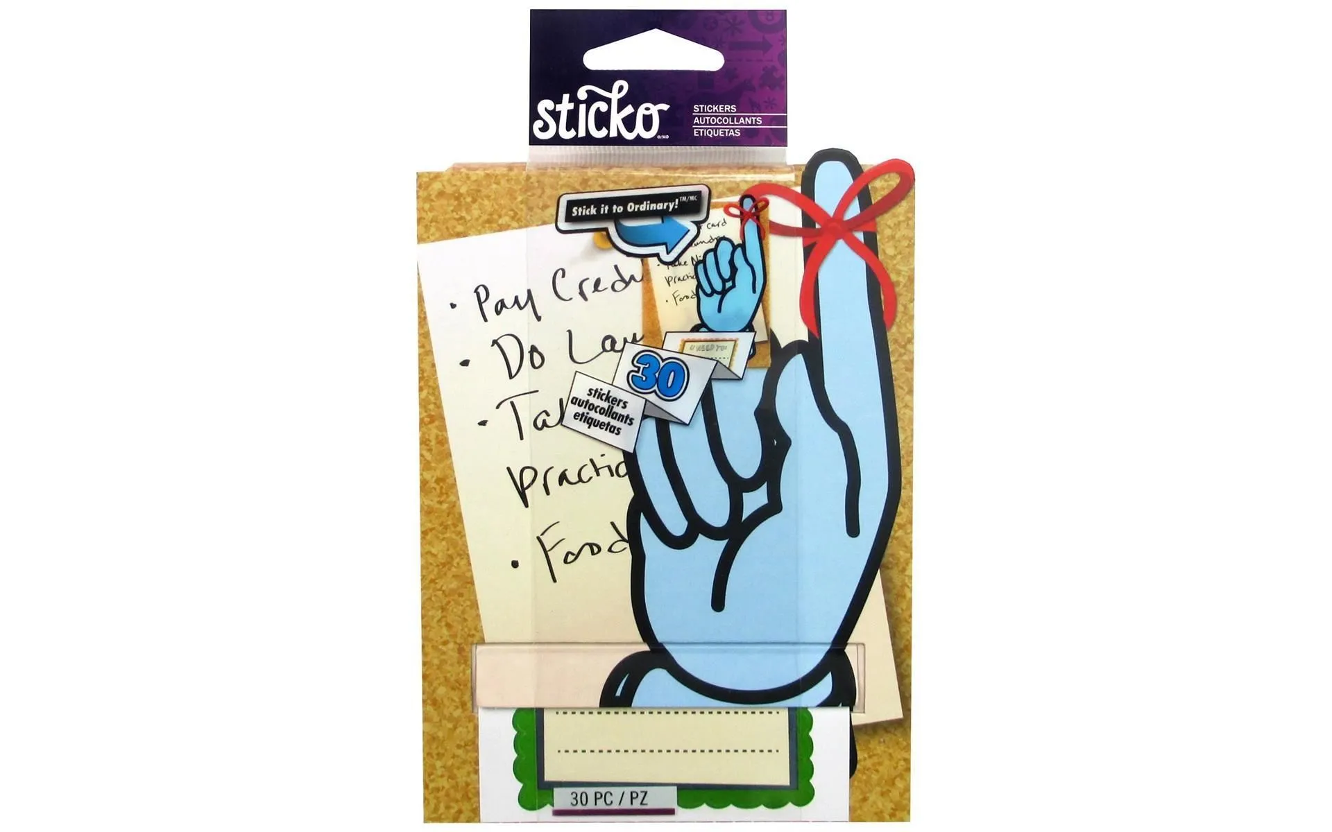 Product image for 0Byr EK Sticko Sticker Stickofy U Need to Roll, 30ct