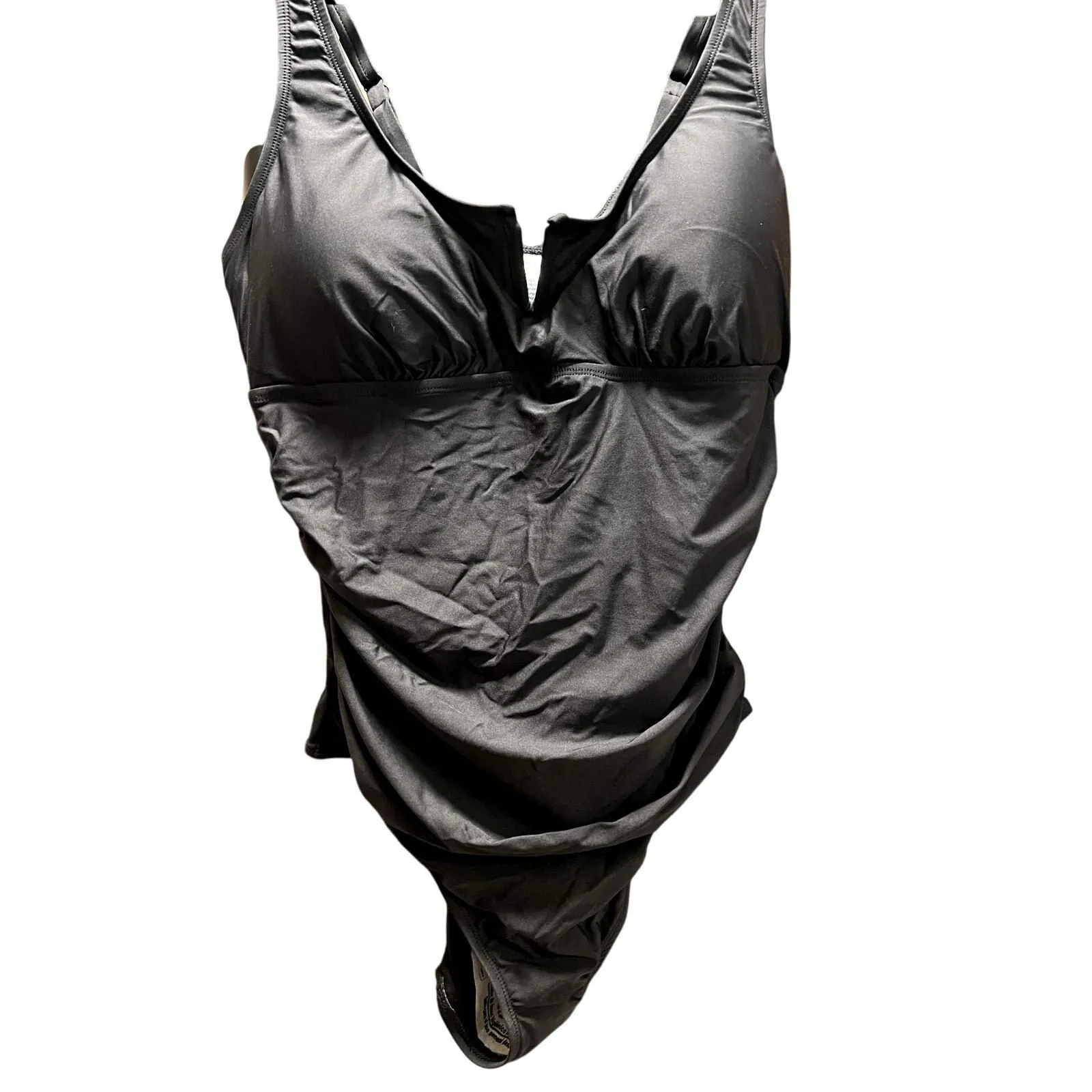 Product image for Anne Cole black, tummy control swimsuit, XXL, NWT, $22 - new-with-tags - Anne Cole