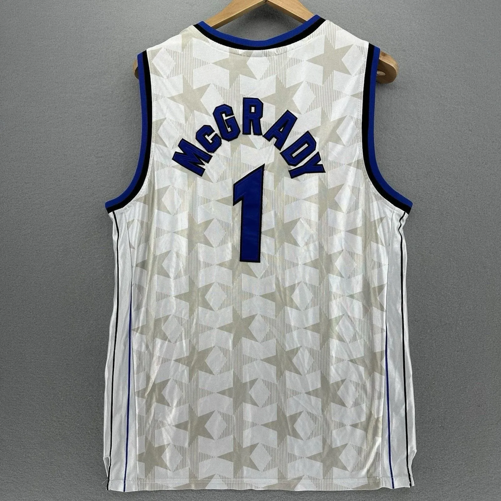 Product image for 00’s Orlando Magic Tracy Mcgrady Reebok Jersey Mens 52 Large Authentic NBA VTG - Reebok
