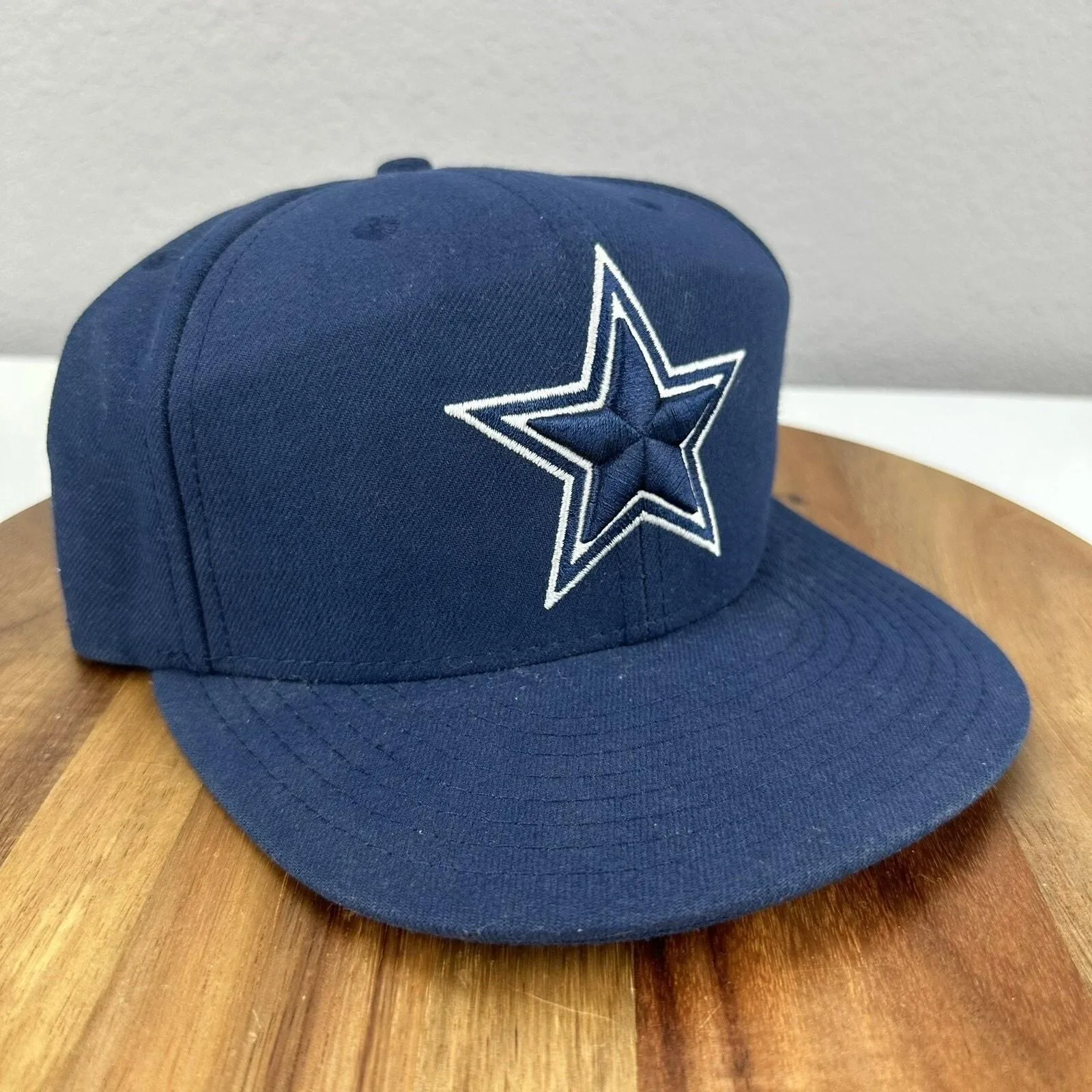 Product image for New Era 59Fifty Dallas Cowboys Star Football NFL Hat Cap Mens Fitted 7 Blue - New Era