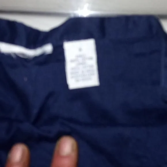 Product image for Navy blue, size 6 skirt, embroidery