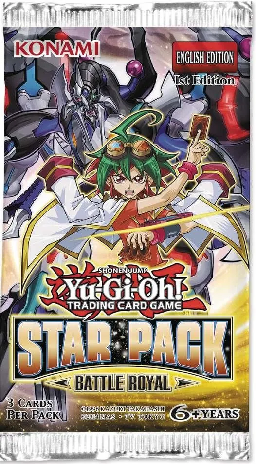 Product image for YuGiOh Star Pack Battle Royal Booster Pack