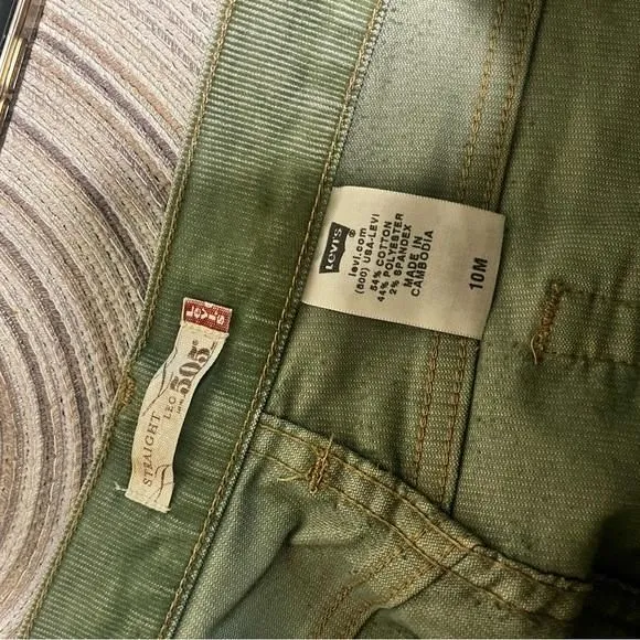 Product image for Vintage Green Corduroy Levis