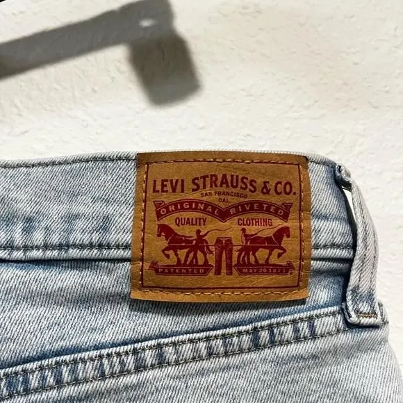 Product image for NWT LEVIS High waisted Cropped Flare Jeans