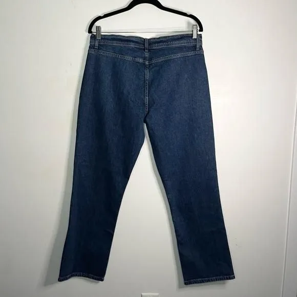 Product image for Reformation Jeans Julianna Zip Mid Rise Straight Leg Jeans in Mesa NWT