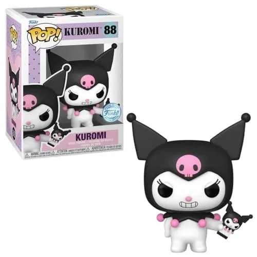 Product image for Funko Pop! Kuromi 88 Vinyl Figure with Phone, 3.8 Inches, Books a Million Exclusive