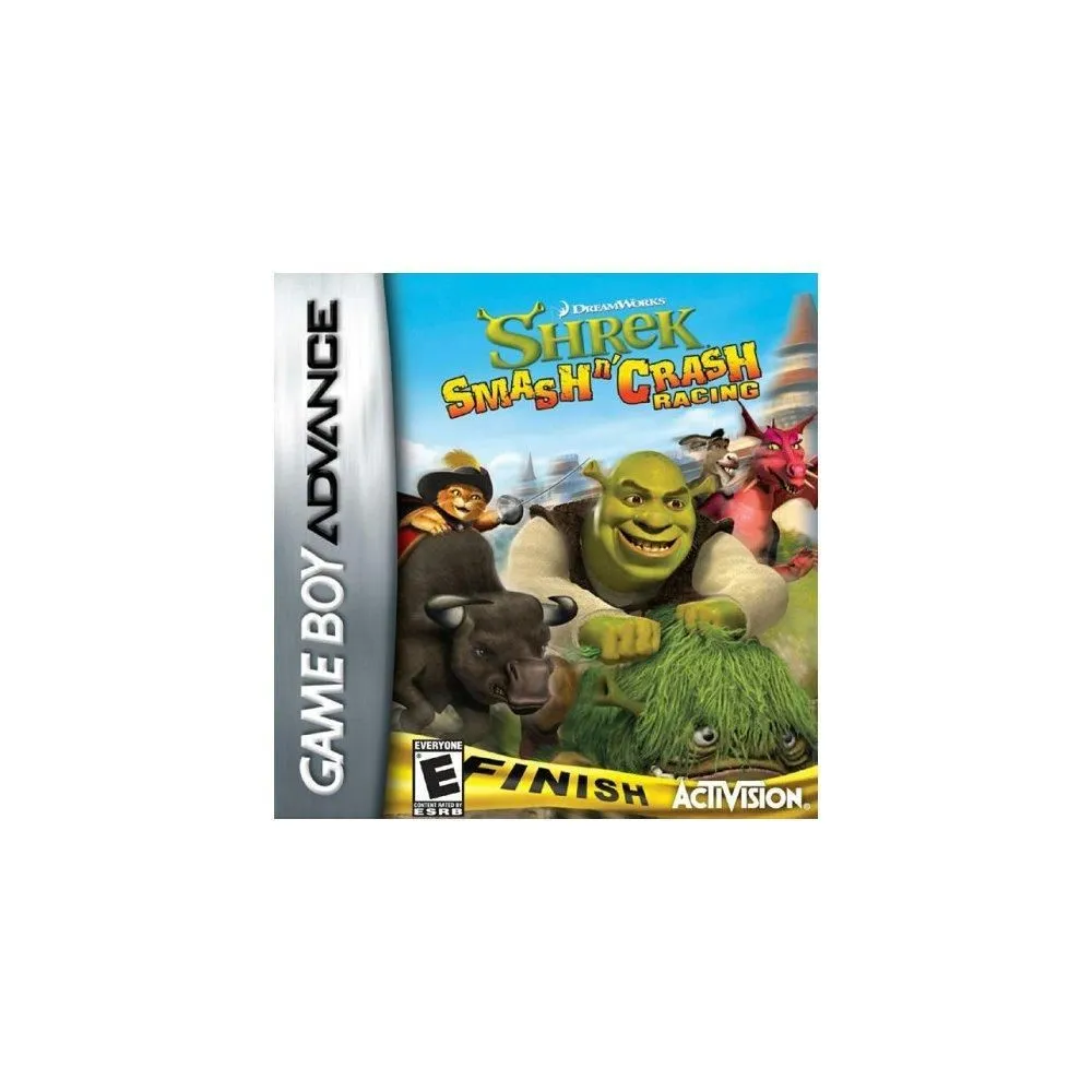Product image for Shrek Smash  N Crash Racing - Game Boy Advance