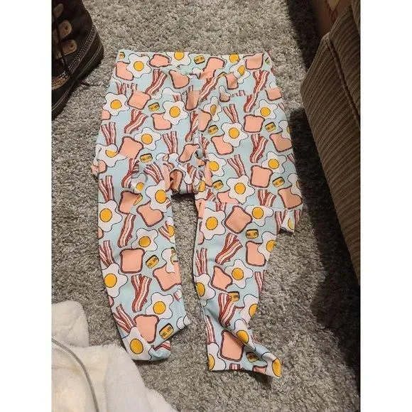 Product image for Purl Lamb bacon and eggs pants leggings Large