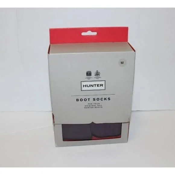 Product image for New Hunter Women's Size M Dark Plum Boot Socks