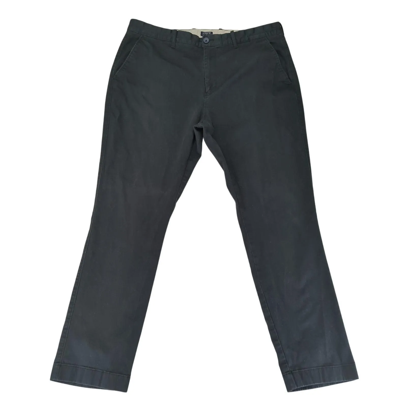 Product image for J.Crew Factory Athletic Slim Chinos Flex Stretch Black Men's Size W36 L30 AZ844