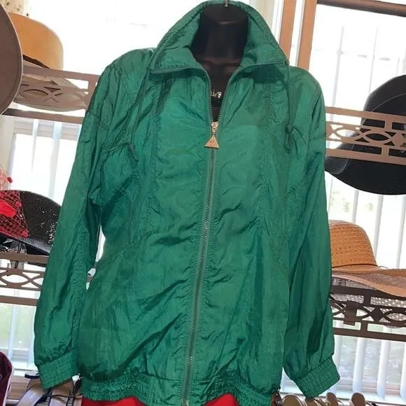 Product image for CASUAL ISLE VINTAGE green jacket Size M