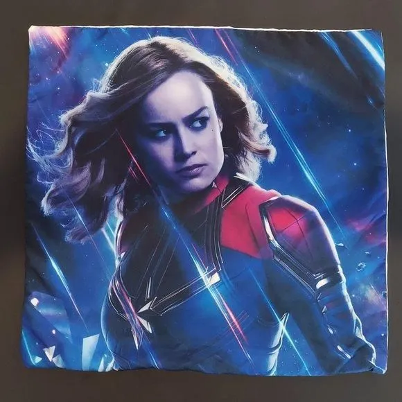 Product image for Avengers Captain Marvel 18 inch Cushion Cover
