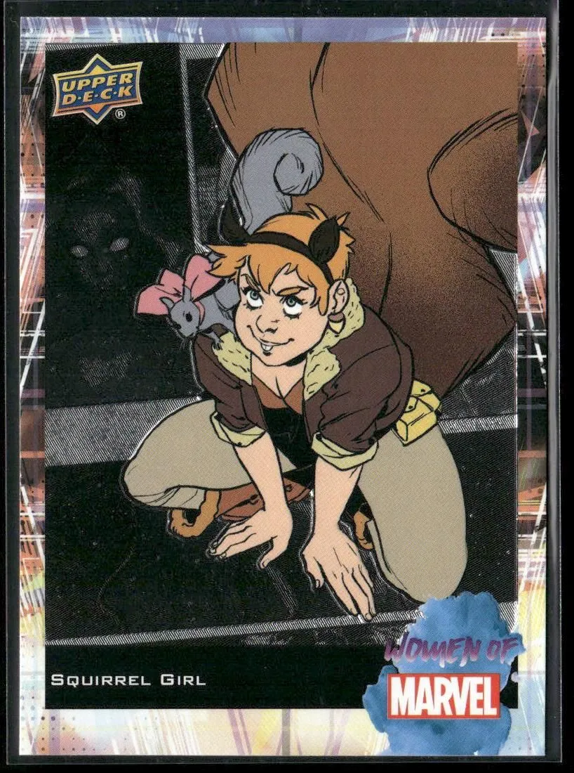 Product image for 2024 UD Women of Marvel Card 21 Squirrel Girl
