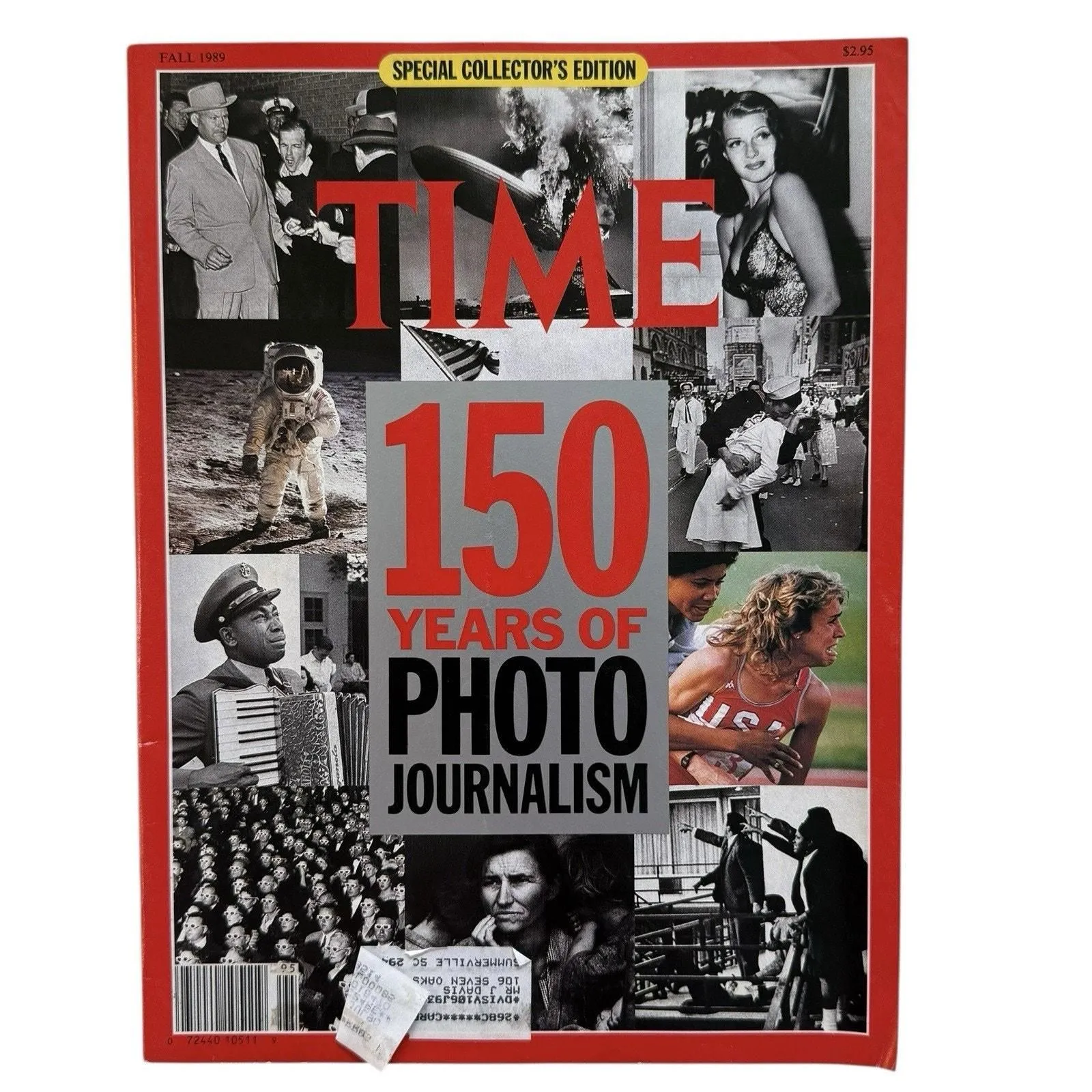 Product image for Vintage TIME Magazine Fall 1989 – 150 Years of Photojournalism Collector’s Issue