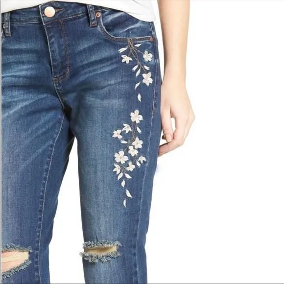 Product image for STS BLUE Taylor Tomboy Embroidered Denim Jeans 26