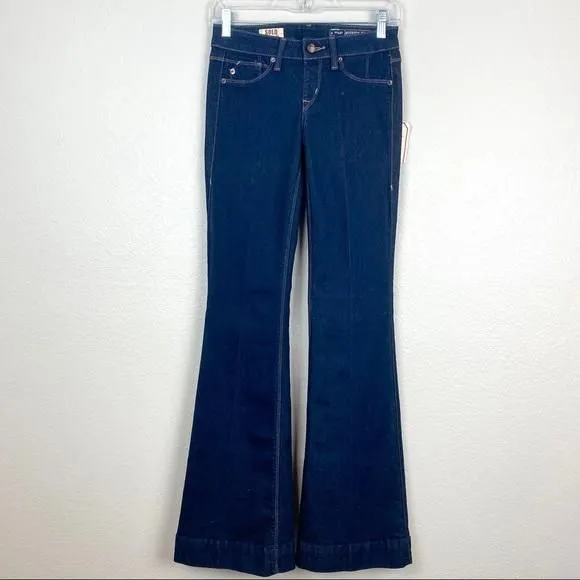 Product image for DESIGN LABS Sold Houston High Heel Bell Pull On Jeans Size XSmall New With Tags