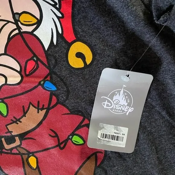 Product image for New with tags Disney Store
Mens size 2XL Graphic T-shirt
“Light on Cheer” Grumpy
