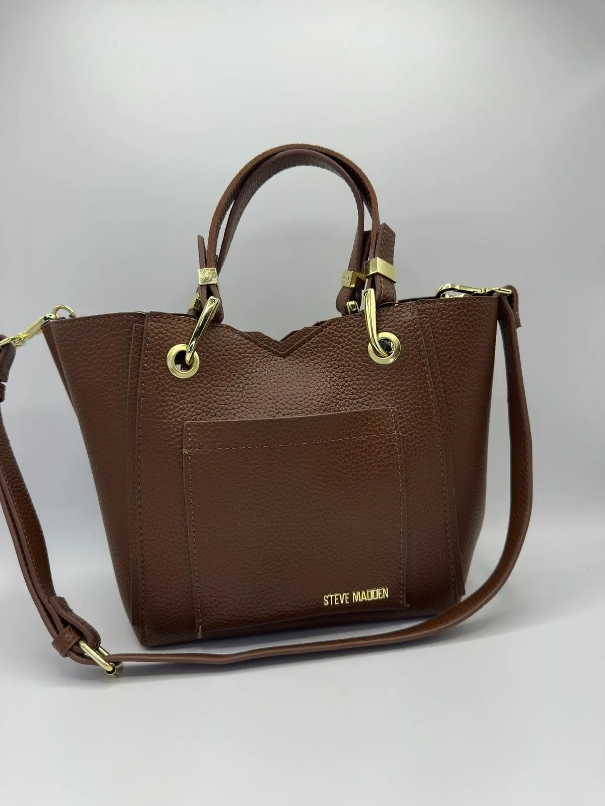Product image for Steve Madden Bkarta Brown Crossbody Bag GUC 