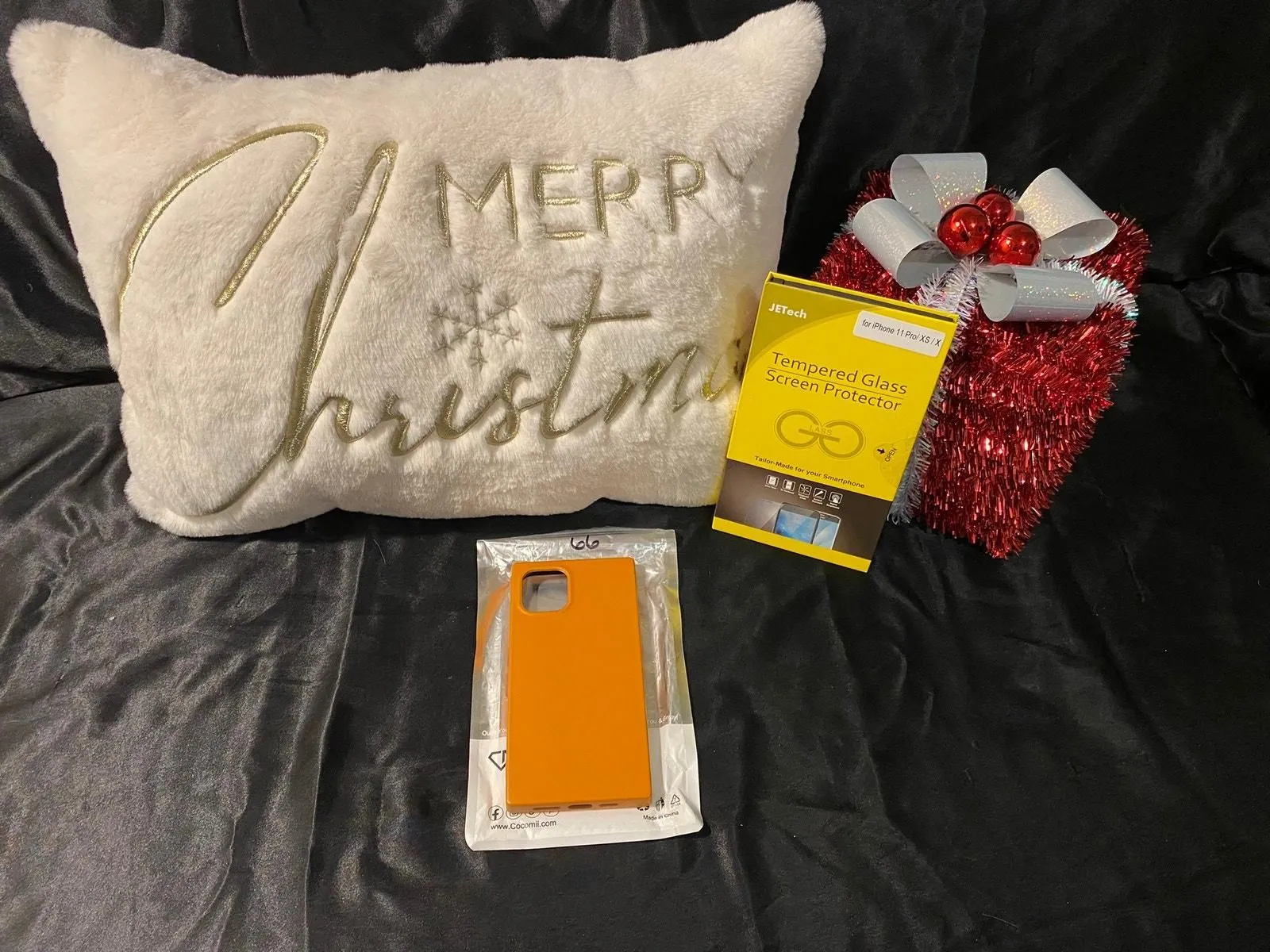 Product image for Brand New iPhone 11 Pro Burnt Orange hard Case or Pack Of Screen Protector - brand-new