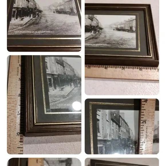 Product image for Ireland 1890 Ballinasloe villagehand print glass plate W. Lawrence Brown