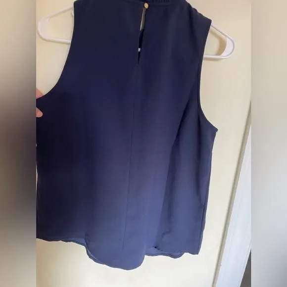 Product image for # 41 - GUC - J Crew size small. Navy blue ❤️