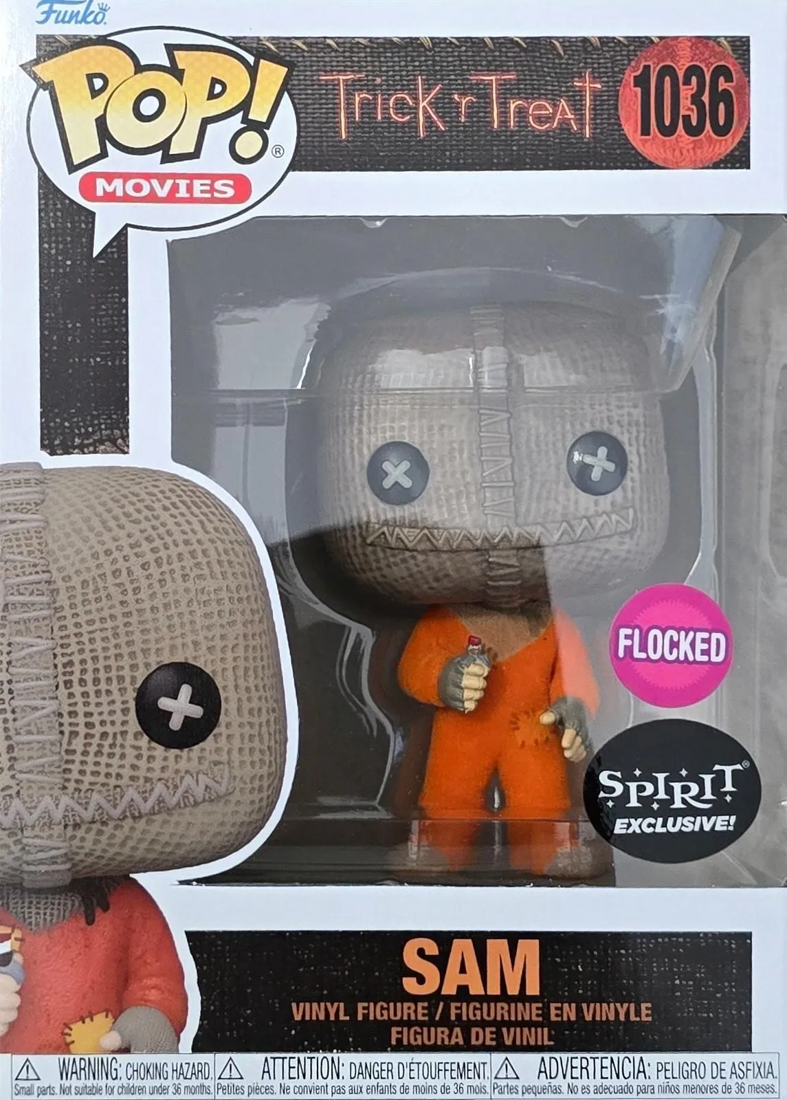 Product image for Trick 'r Treat - Sam (Flocked) - Funko Pop!