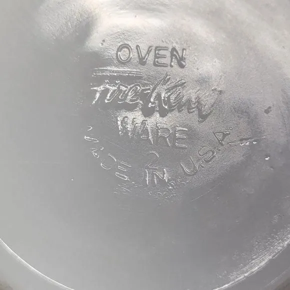 Product image for Anchor Hocking Fire King White Swirl Pattern Bowl 6" diameter