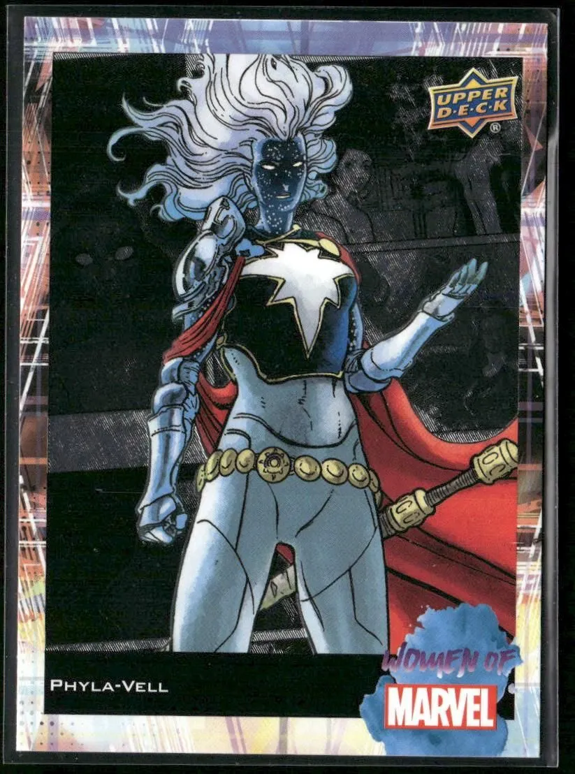 Product image for 2024 UD Women of Marvel Card 60 Phyla-Vell