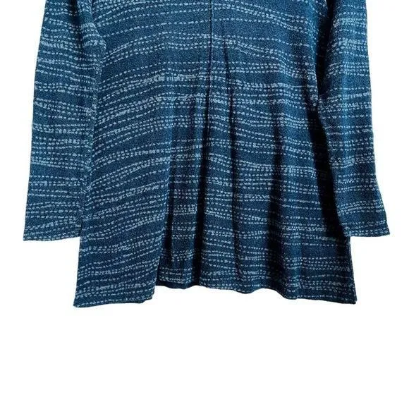 Product image for Pure Jill Indigo Tunic  Long Sleeve Size PXS Navy Blue V Neck