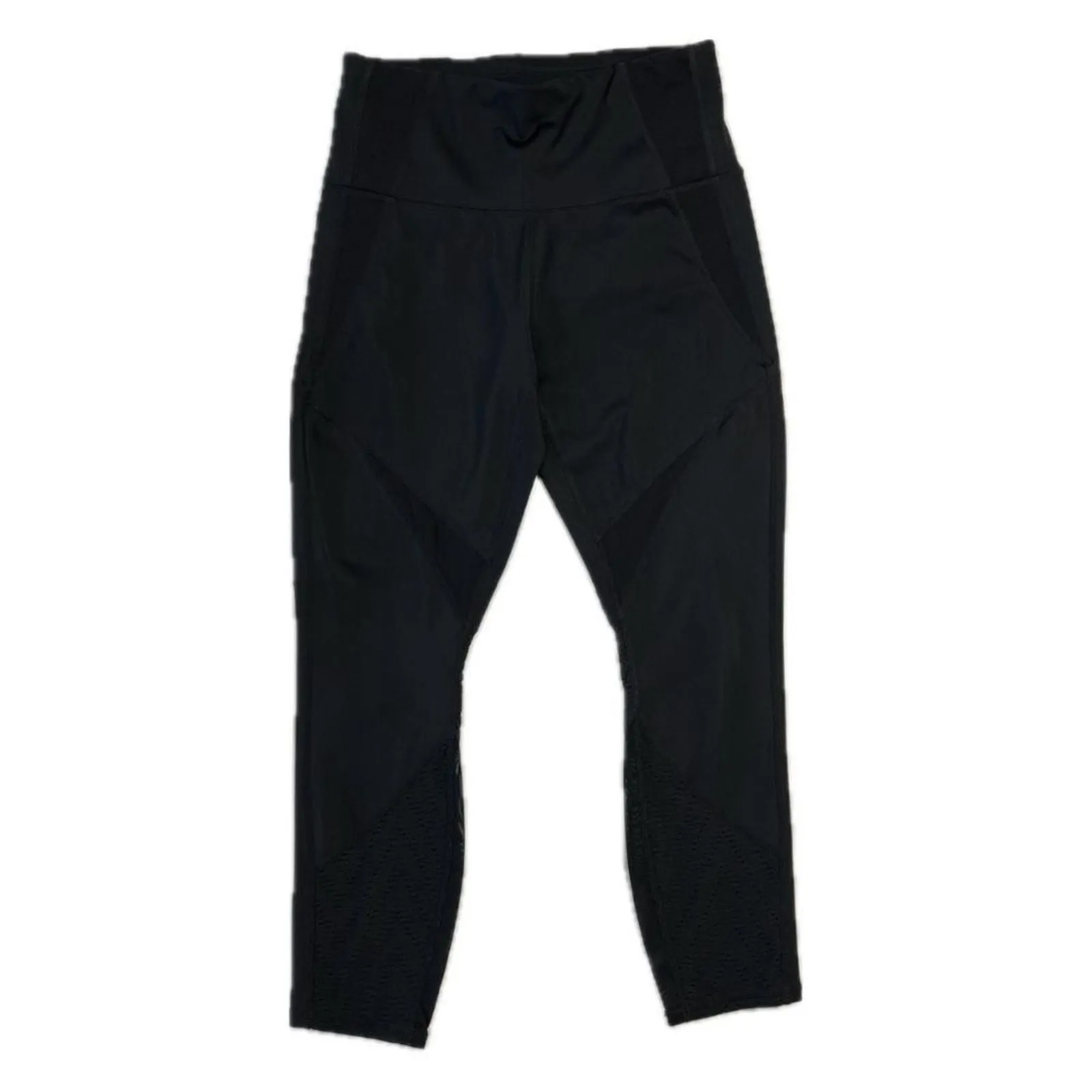 Product image for Athleta Small Black Capri Athletic Leggings with Pockets Athleisure Yoga Gym - pre-owned---good - Athleta
