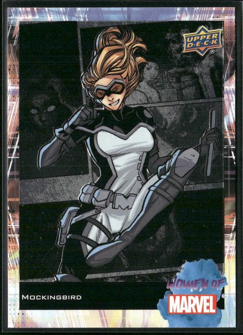 Product image for 2024 UD Women of Marvel Card 66 Mockingbird