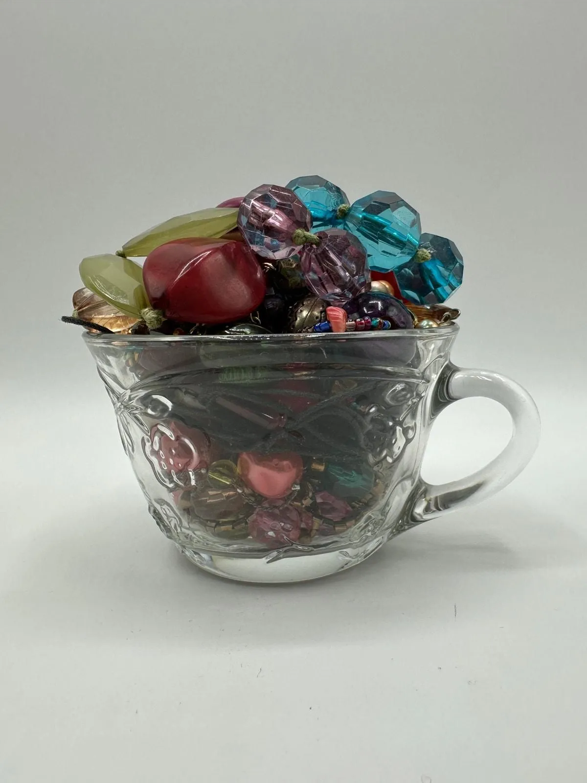 Product image for Vintage Anchor Hocking Savannah Punch Cup Mystery Jar