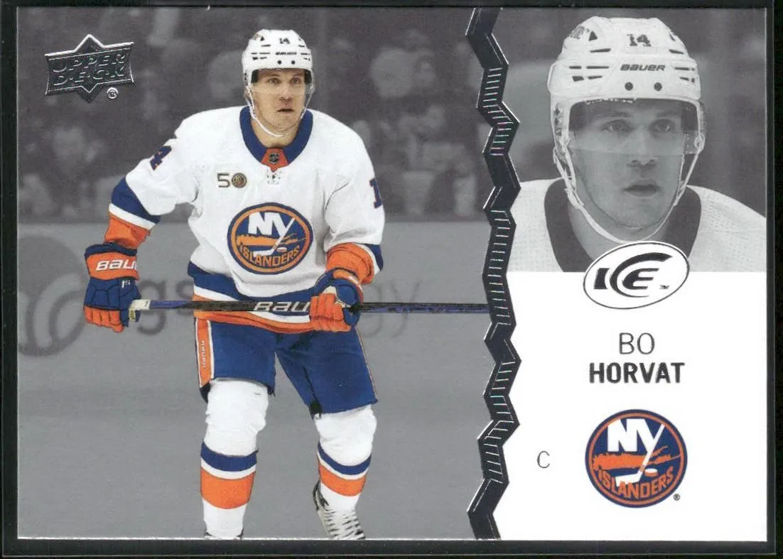 Product image for 2023 UD Ice Card 12 Bo Horvat NY Islanders