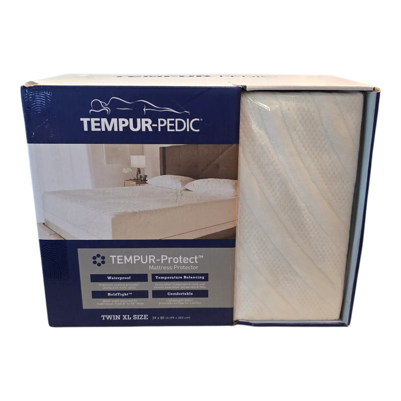 Product image for Tempur-Pedic Mattress Proctor Twin XL Size 39in x 80in White