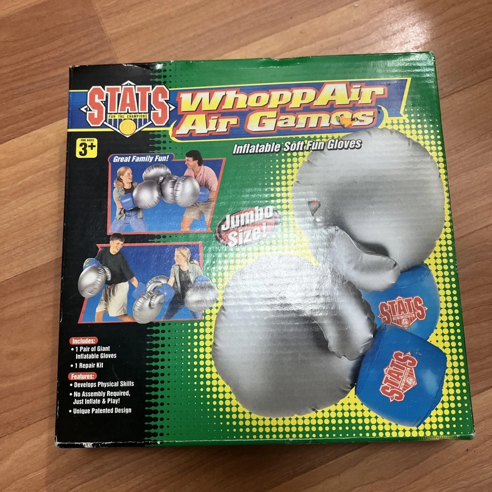 Product image for VINTAGE 1999 Toys R Us Exclusive Stats For The Champions Jumbo Gloves Jab Bop