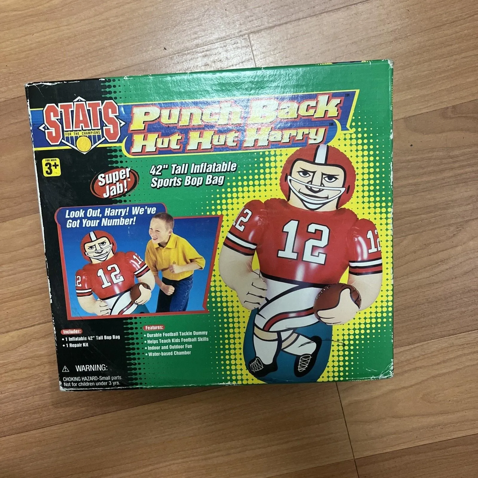 Product image for VINTAGE 1999 Toys R Us Exclusive Stats For The Champions Punch Bag Super Jab Bop