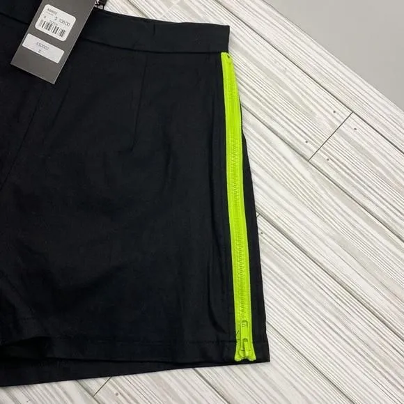 Product image for 326-1Z45 from LF Black and Neon Accent shorts
