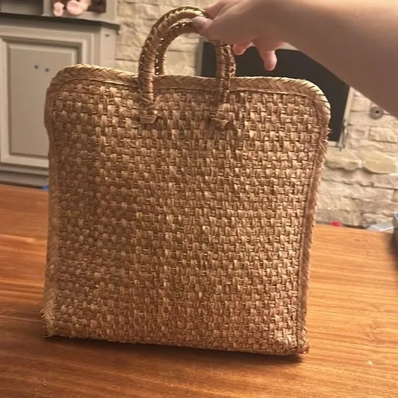 Product image for ACAPULCO Straw Beach Tote Bag