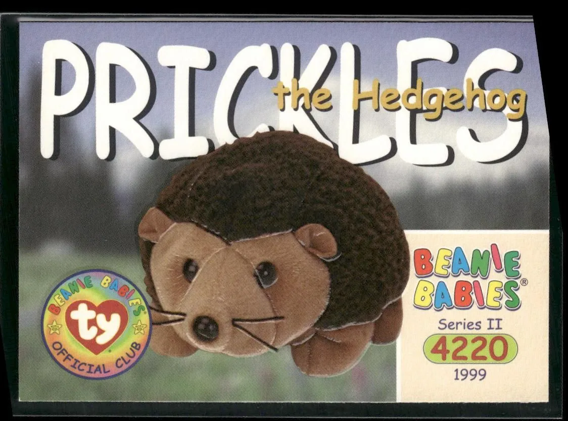 Product image for 1999 Ty Beanie Babies II #210 Prickles the Hedgehog