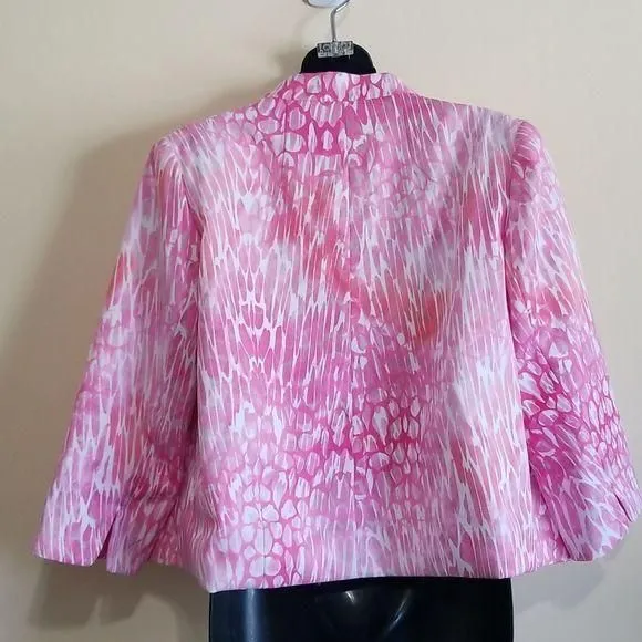 Product image for Kim Rogers Pink Blazer Size 10P