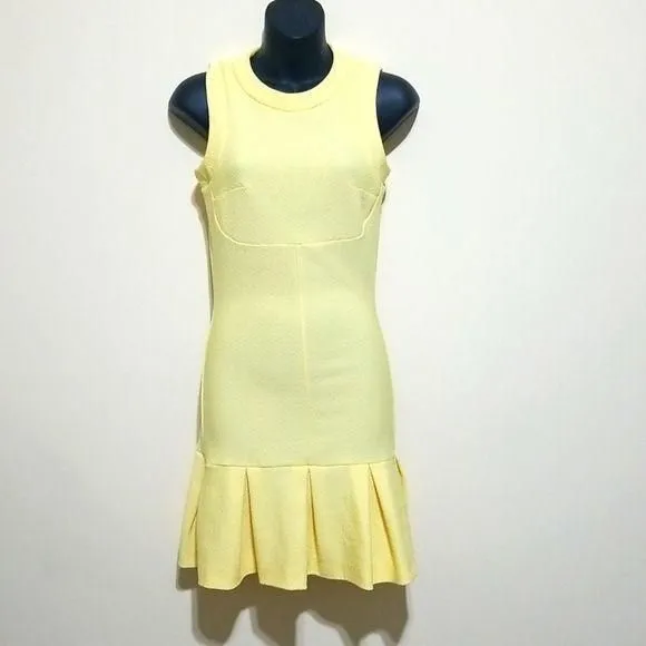 Product image for Asos Yellow Sleeveless Dress size 4