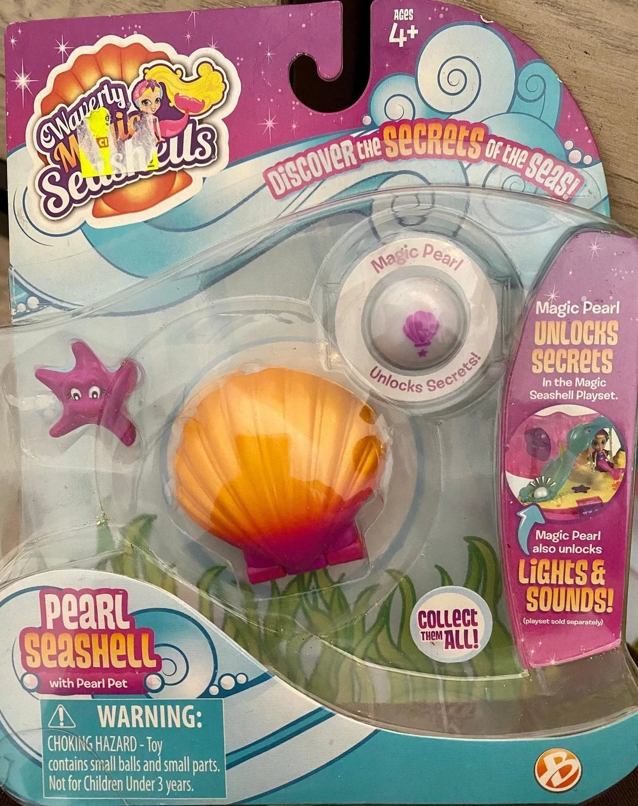 Product image for 2012 Waverly and the Magic Seashells Pearl Seashell with Pet Toy