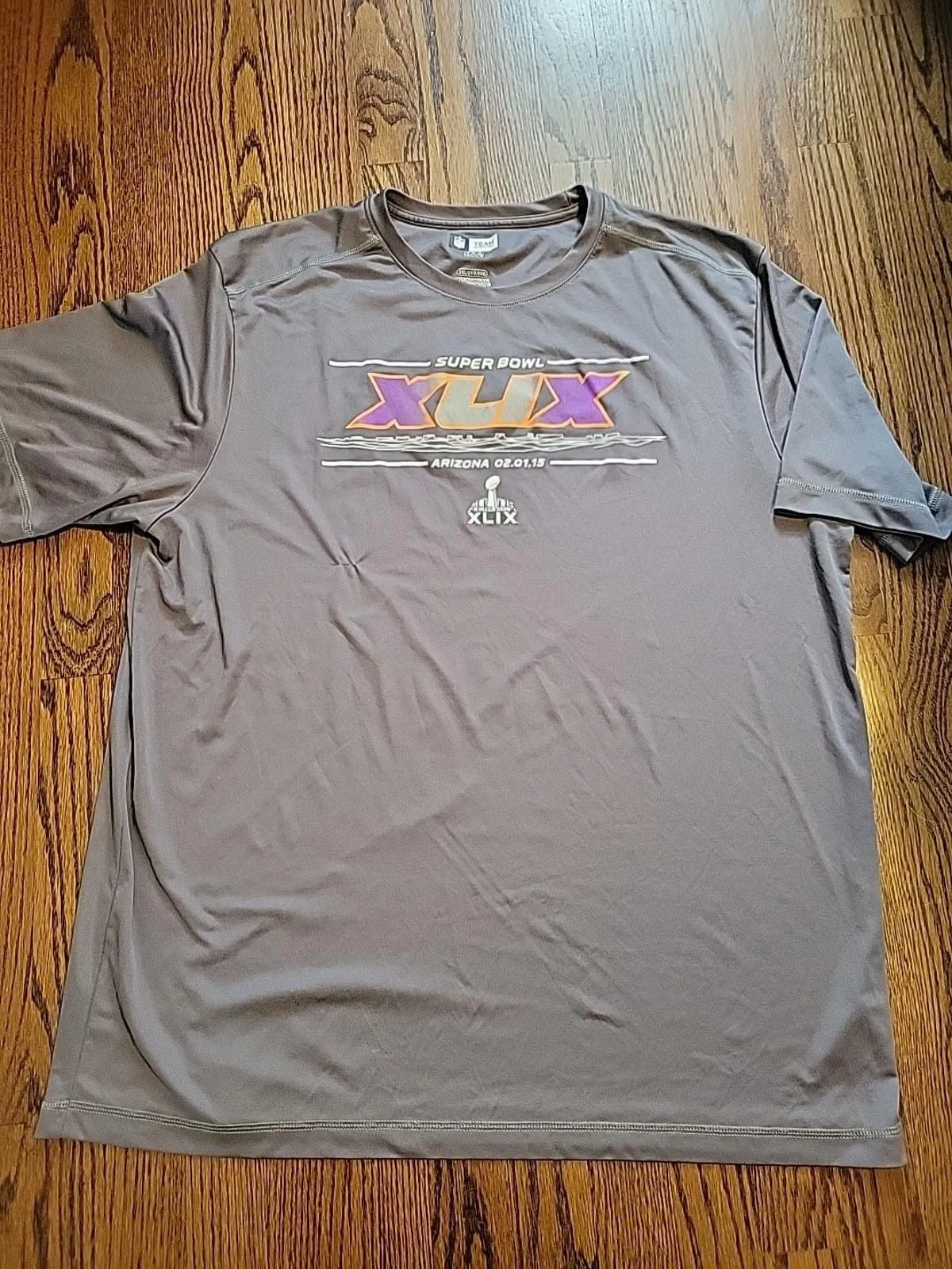 Product image for Super Bowl XLIX New England Patriots Shirt Tee Tshirt Mens Size XXL Football