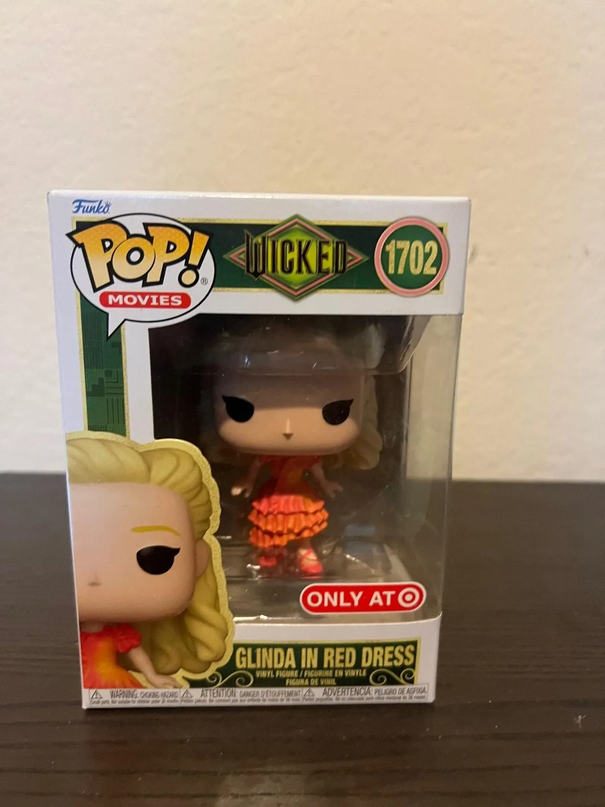 Product image for EXCLUSIVE Glinda in Red Dress Wicked Funko Pop #1702 Ariana Oz Wizard Ozdust