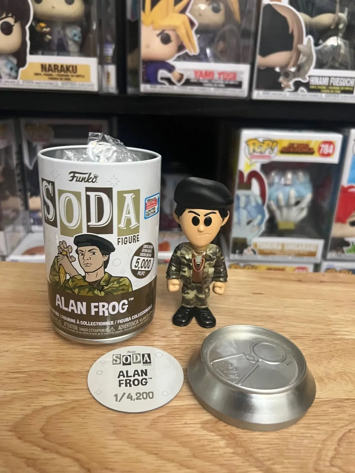 Product image for VAULTED EXCLUSIVE LIMITED EDITION Alan Frog Funko Soda Lost Boys Movies Horror