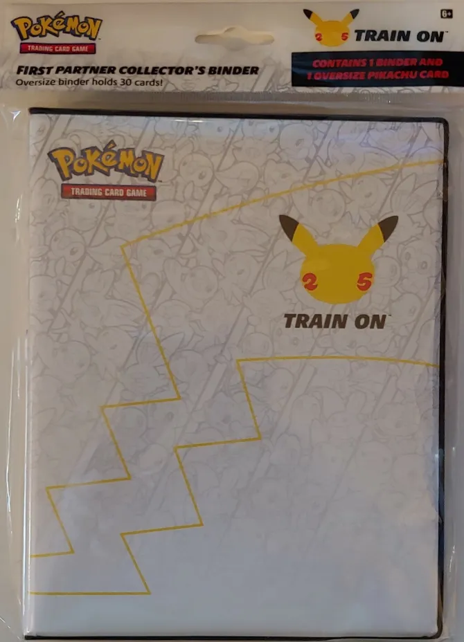 pokemon celebrations card binder First Partner Collector's Binder