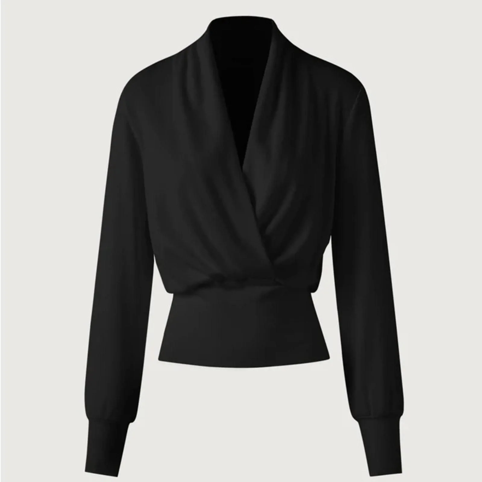 Product image for OGL Mid Thermal Surplice Tuckable Top - Black small - OGL