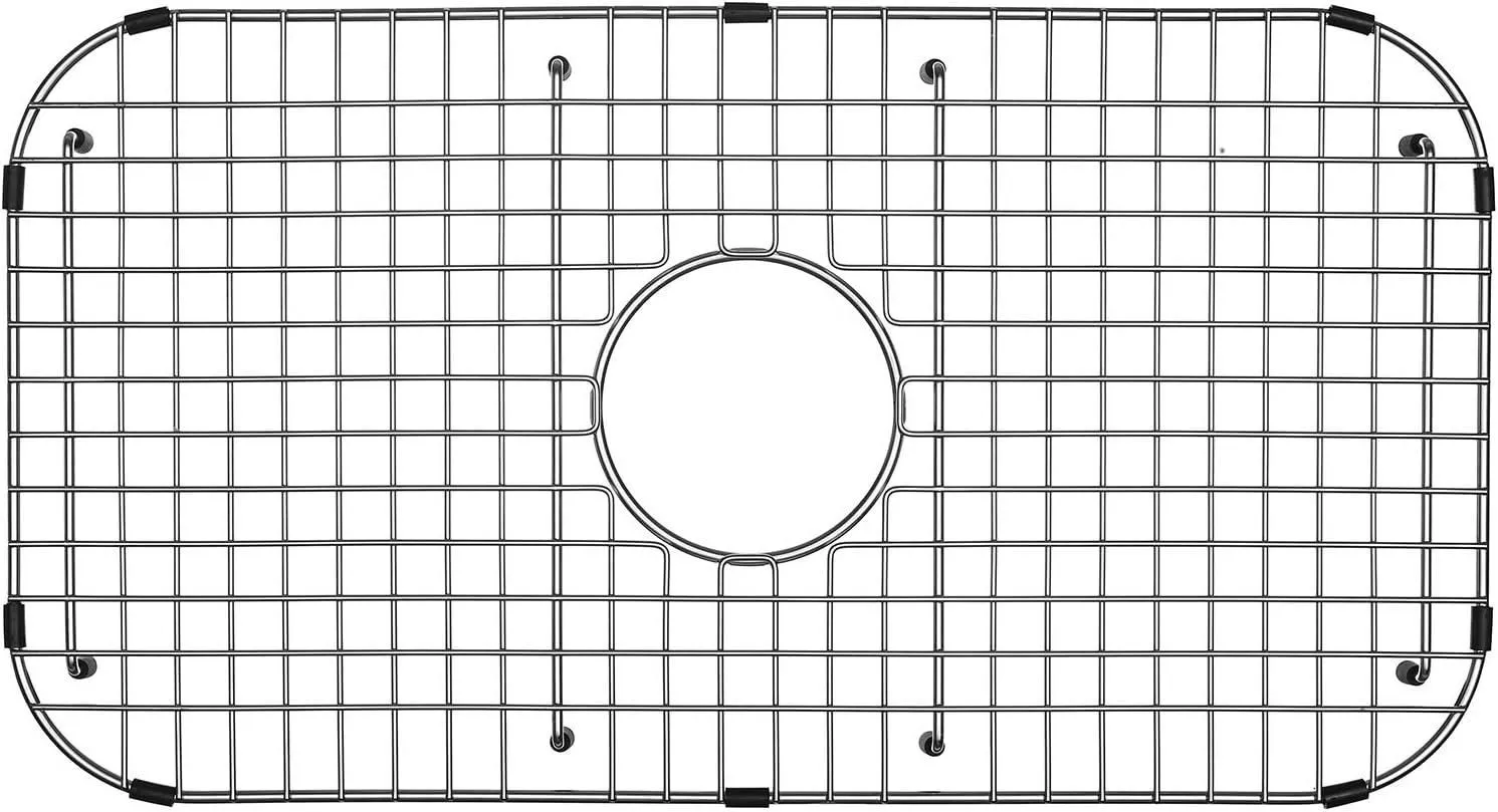 Product image for Serene Valley Sink Bottom Grid 27-1/2" x 14-1/4", Centered Drain, NDG2814C