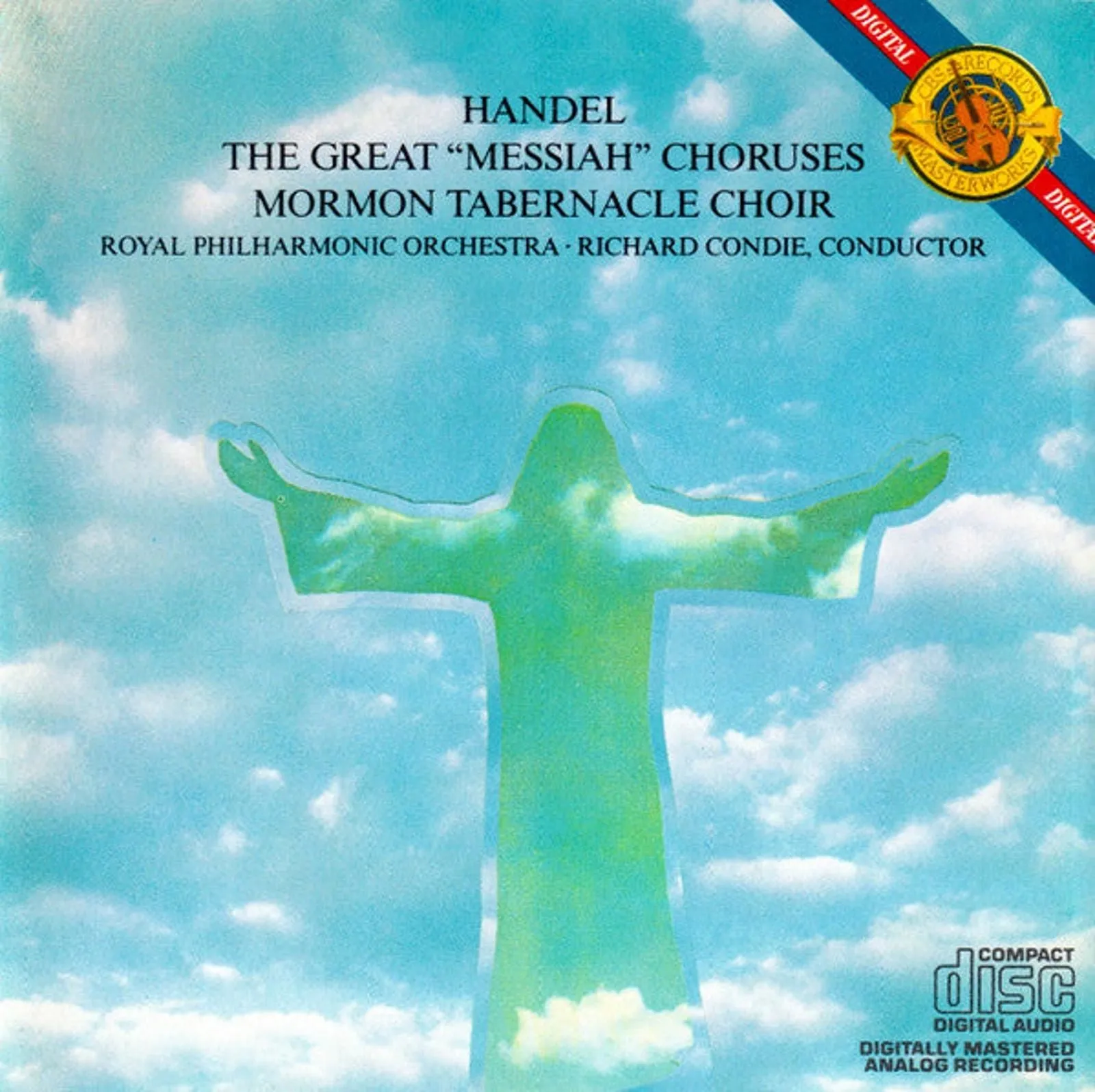 Product image for Handel*, Mormon Tabernacle Choir - The Great "Messiah" Choruses (CD, Album, RE)m