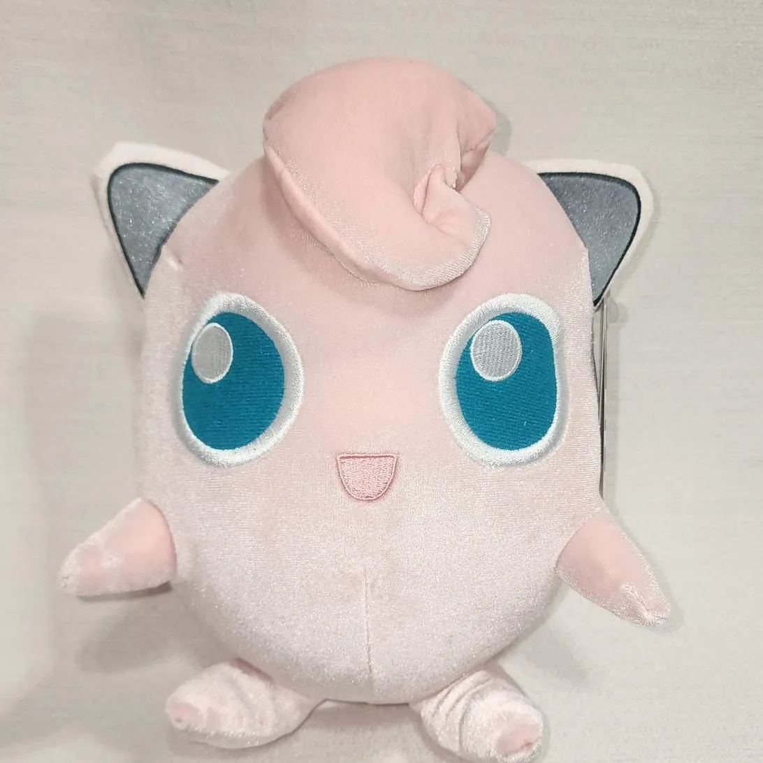Product image for Pokémon JIGGLYPUFF plush 7" velvet NWT - new